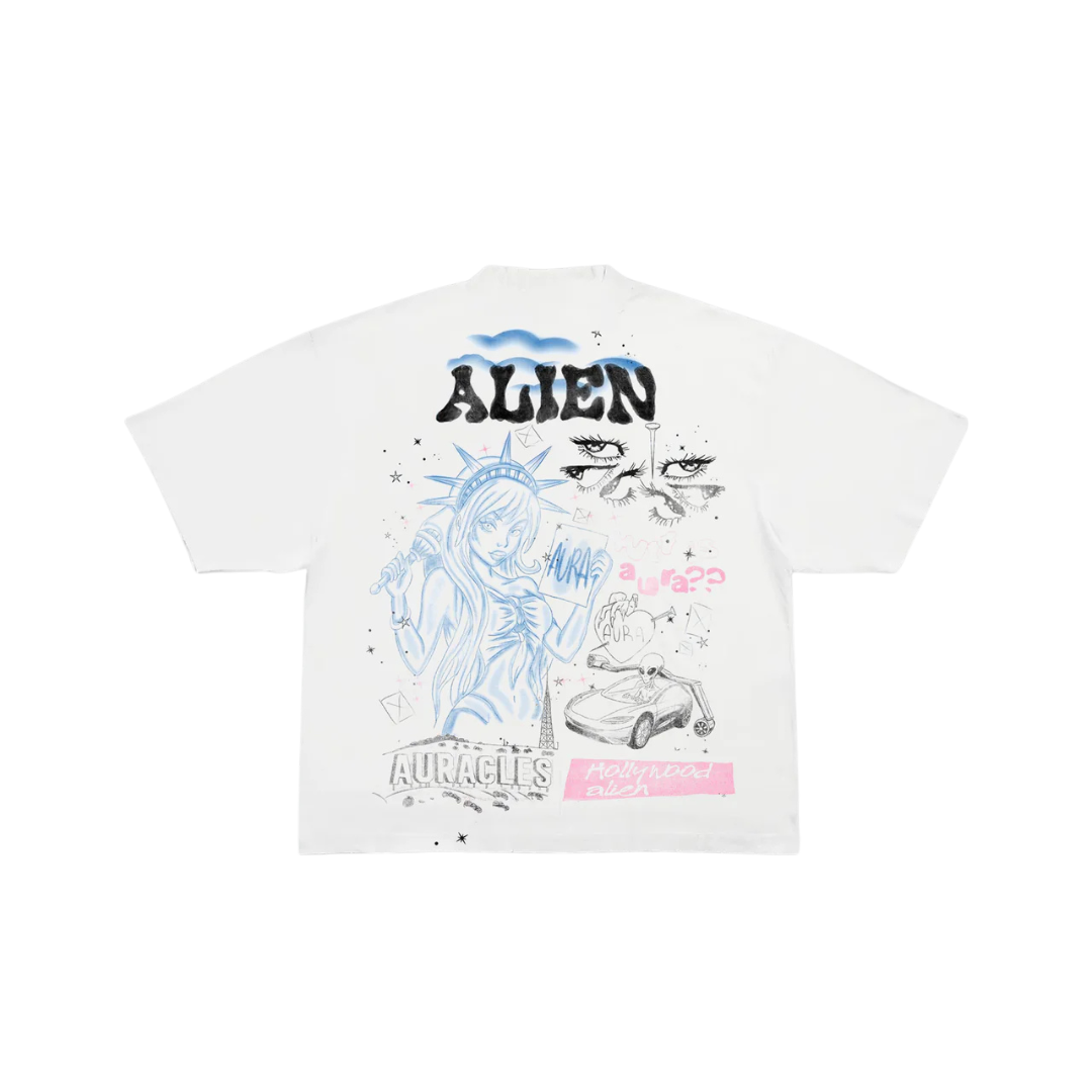 Aura Sketch Tee | The Auracles – Chris Brown & John Dean