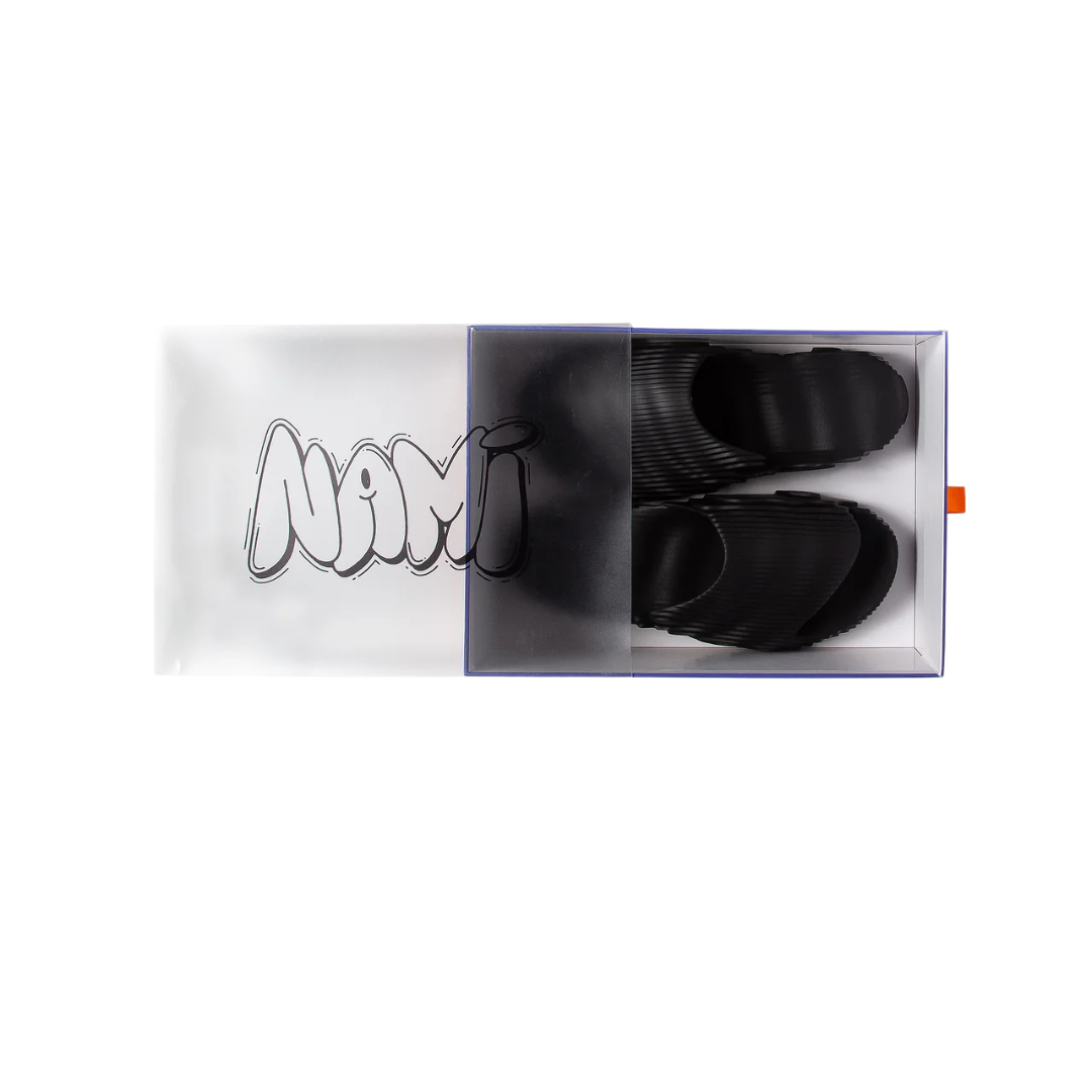 KIDS Black Nami Slides