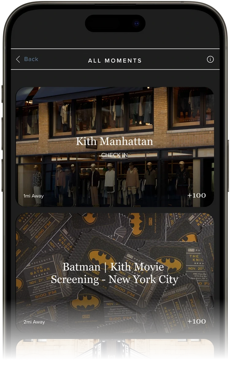 Loyalty app feature
